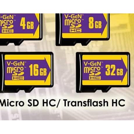 Thẻ Nhớ Micro Sd Vgen Mmc / 16gb | BigBuy360 - bigbuy360.vn