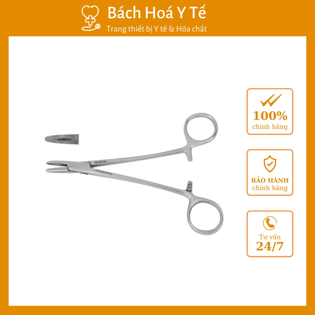 Kìm kẹp kim, kích thước 14cm, 16cm, 18cm
