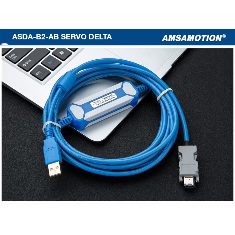 Cáp lập trình PLC DELTA ASDA-B2/AB/A2 cho Servo Delta ASDA-B2/AB/A2