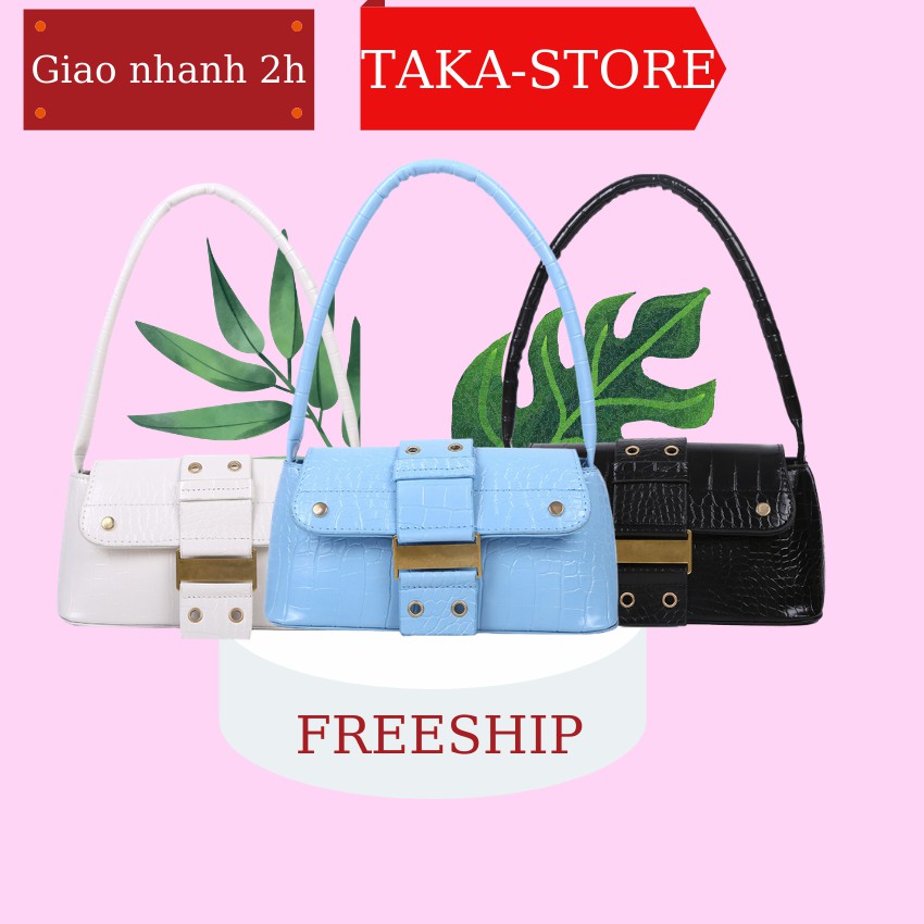 Túi kẹp nách nữ  đẹp, túi xách nữ quai xích thiết kế thời trang, hàng loại đẹp, xịn xò 067635