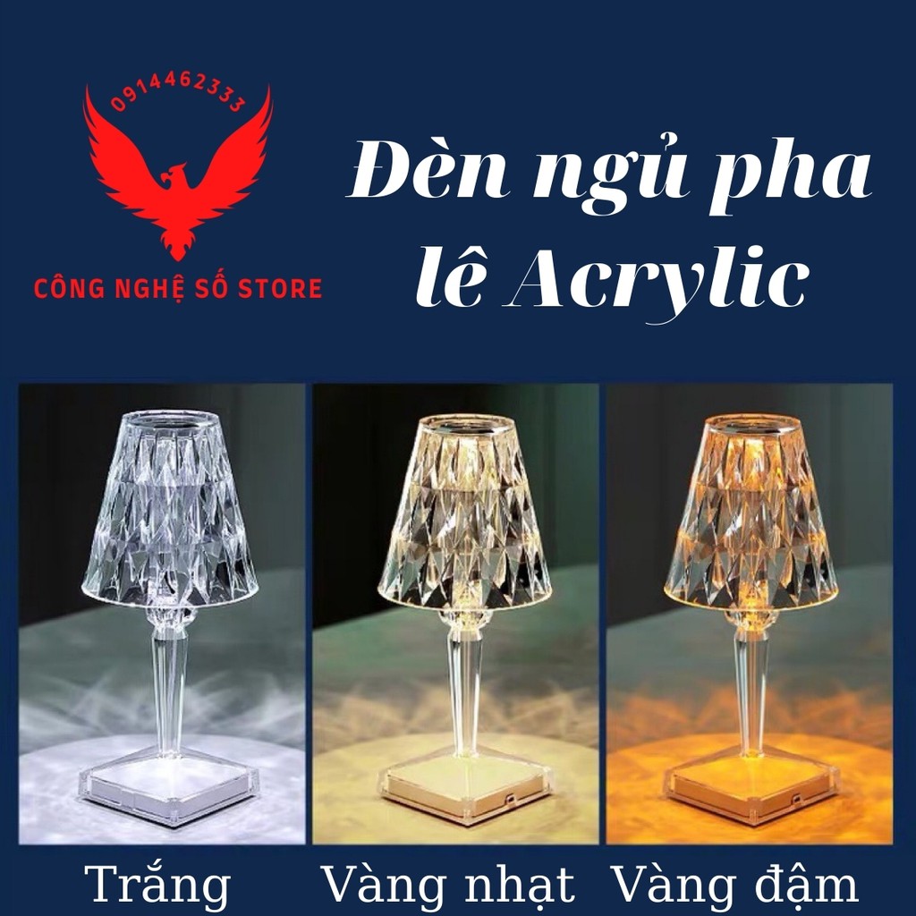 Đèn ngủ để bàn 𝘾𝙖𝙤 𝘾𝙖̂́𝙥, đèn ngủ 𝑷𝒉𝒂 𝑳𝒆̂ 𝑨𝒄𝒓𝒚𝒍𝒊𝒄 3 𝙘𝙝𝙚̂́ đ𝙤̣̂ 𝙢𝙖̀𝙪, phong cách 𝘾𝙝𝙖̂𝙪 𝘼̂𝙪, đèn ngủ cắm chân 𝗨𝗦𝗕