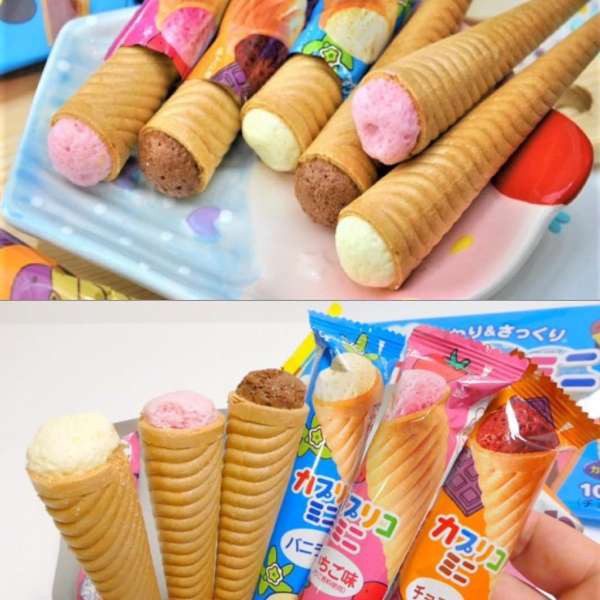 Bánh Ốc Quế Glico Nhật Bản Gói 10 Chiếc