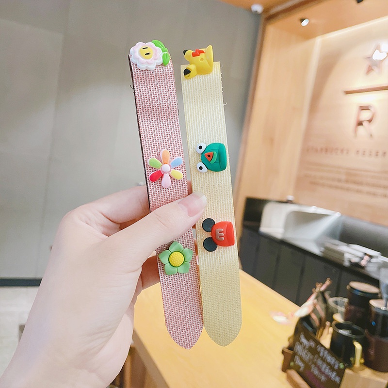 Cài Tóc Đính Hoa Hoạt Hình Xinh Xắn Dành Cho Bé