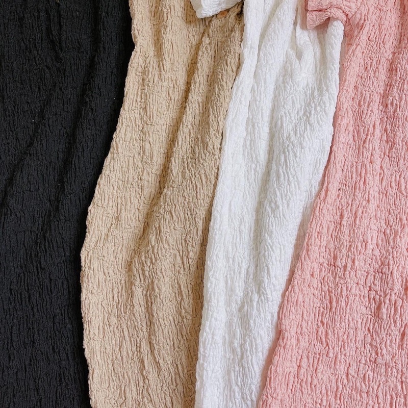 Váy cổ sơ mi form ôm body co giãn , chất xốp xinh mềm mịn | BigBuy360 - bigbuy360.vn