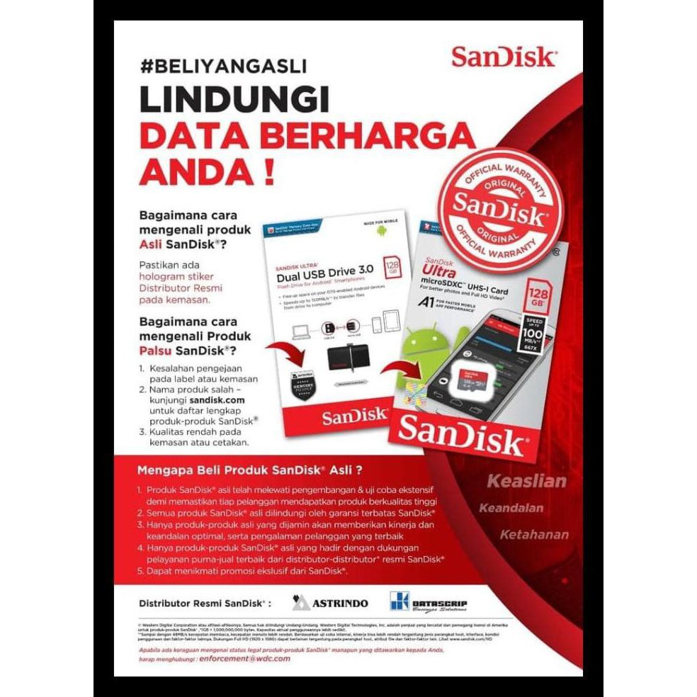 Thẻ Nhớ Sandisk Sd - 32gb | BigBuy360 - bigbuy360.vn