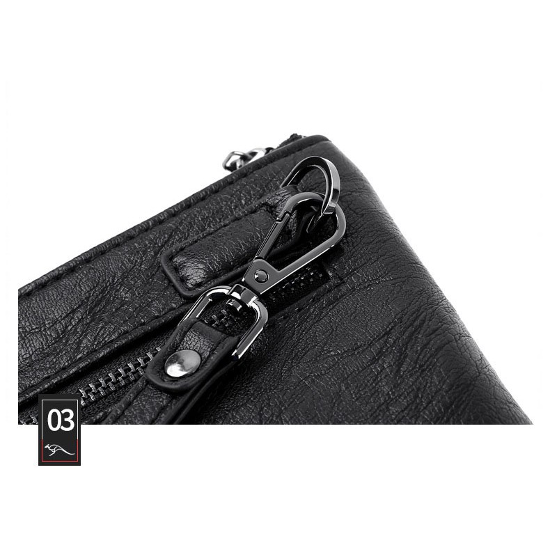 Ví cầm tay nam, túi clutch nam da PU cao cấp MS 2006 | BigBuy360 - bigbuy360.vn