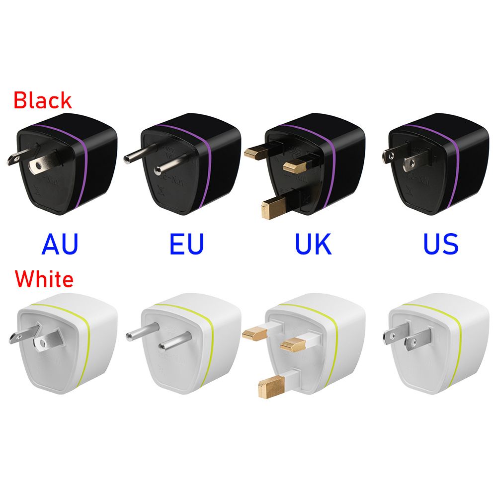 Phích Cắm Chuyển Đổi Nguồn Điện AC Toàn Cầu Quốc Tế AU UK US EU