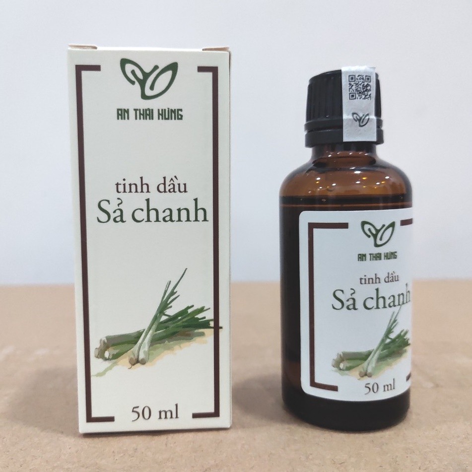 Tinh dầu thiên nhiên nguyên chất An Thái Hưng 50ml [Tự chọn mùi: Quế, Hương Nhu, Sả chanh]