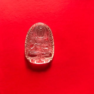 Mặt dây chuyền đá thạch anh trắng 2,8cmx2cm có 200k