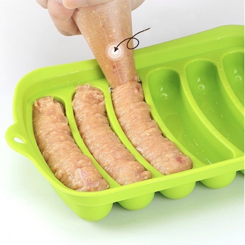 KHUÔN LÀM XÚC XÍCH/Bánh SILICON NGỘ NGHĨNH
