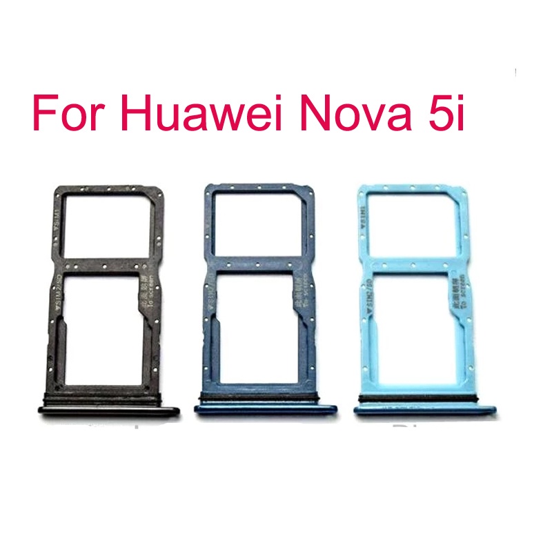 Khay Đựng Thẻ SIM Điện Thoại Cho Huawei Nova 5T 5Z 5 Pro 5i Pro Honor 20