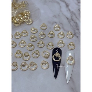 phụ kiện đá hình gắn móng tay nail mẫu mới 1 viên