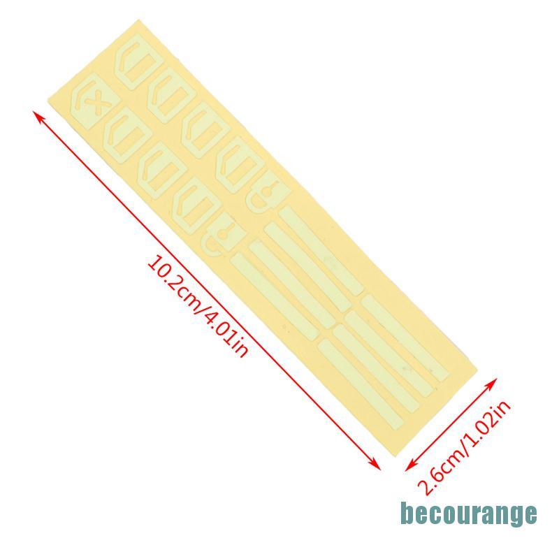 Miếng Dán Dạ Quang Trang Trí Cửa Sổ Xe Hơi