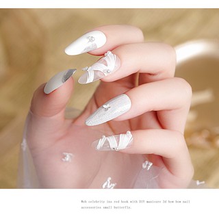 set bi mix trai ngọc trang trí móng