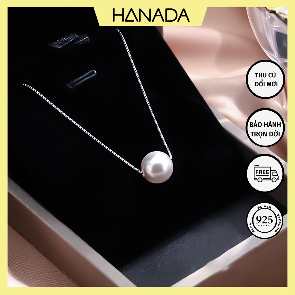 Dây Chuyền N.g.ọ.c T.r.a.i Nhân Tạo Swarovski Hanada Bền Màu Theo Thời Gian Không Bong Tróc 1057