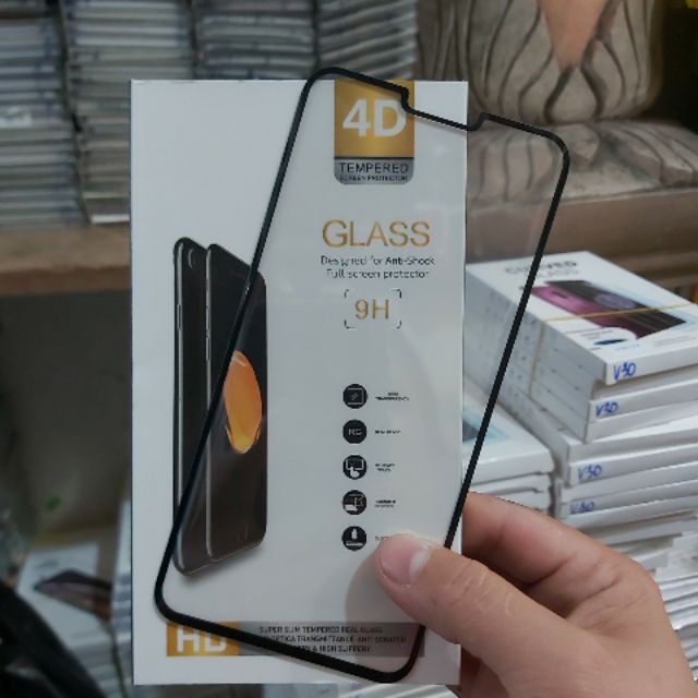 Kính cường lực 4D Full màn cho LG V40 ThinQ siêu chống vỡ cao cấp