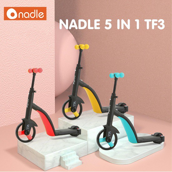 SIÊU XE NADLE 3 TRONG 1 TF3 - SANG – XỊN - CHẤT LƯỢNG_NGƯỜI BẠN VẬN ĐỘNG CỦA BÉ