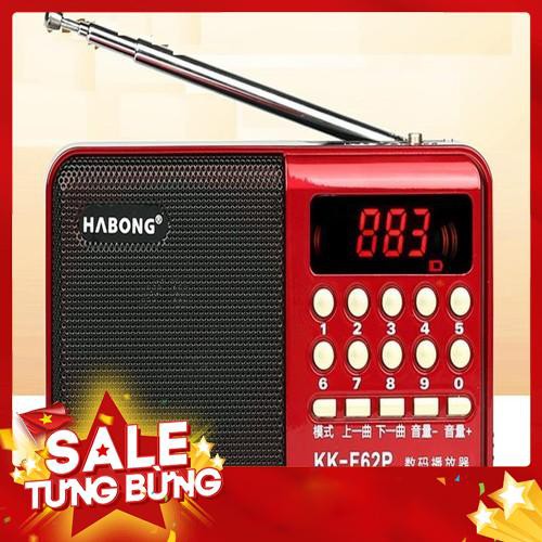 [SALE ĐẬM] Máy nghe nhạc, mini MP3 FM radio kk-62 [NQ2] - Hàng nhập khẩu