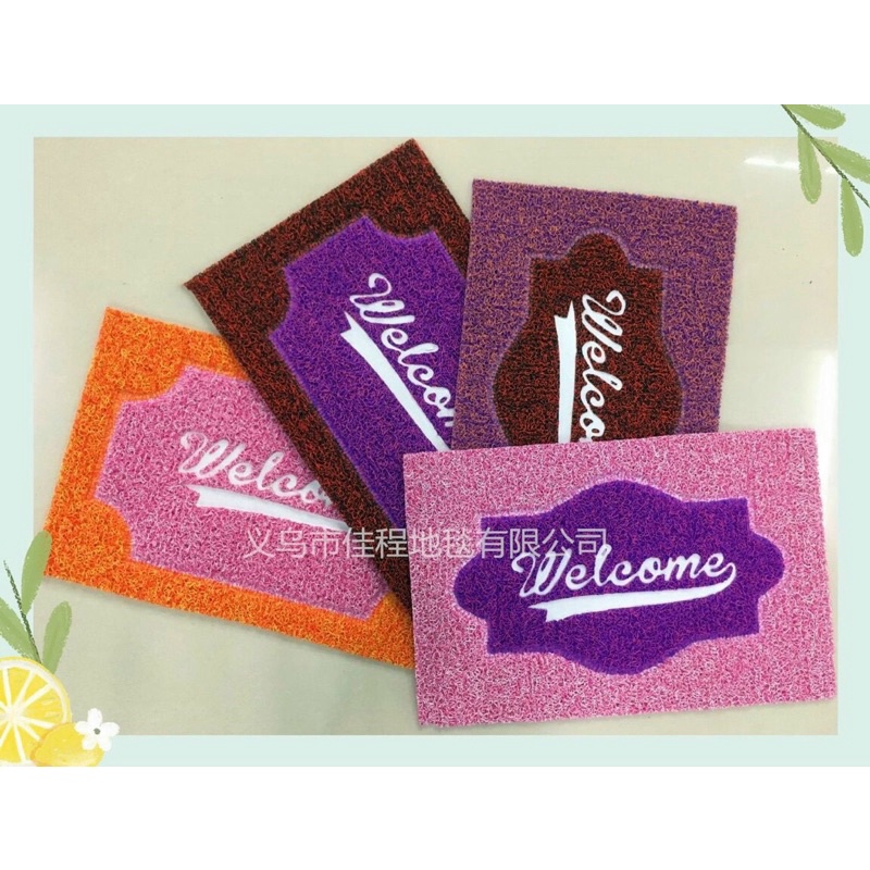 Thảm Sợi Mì WELCOME
