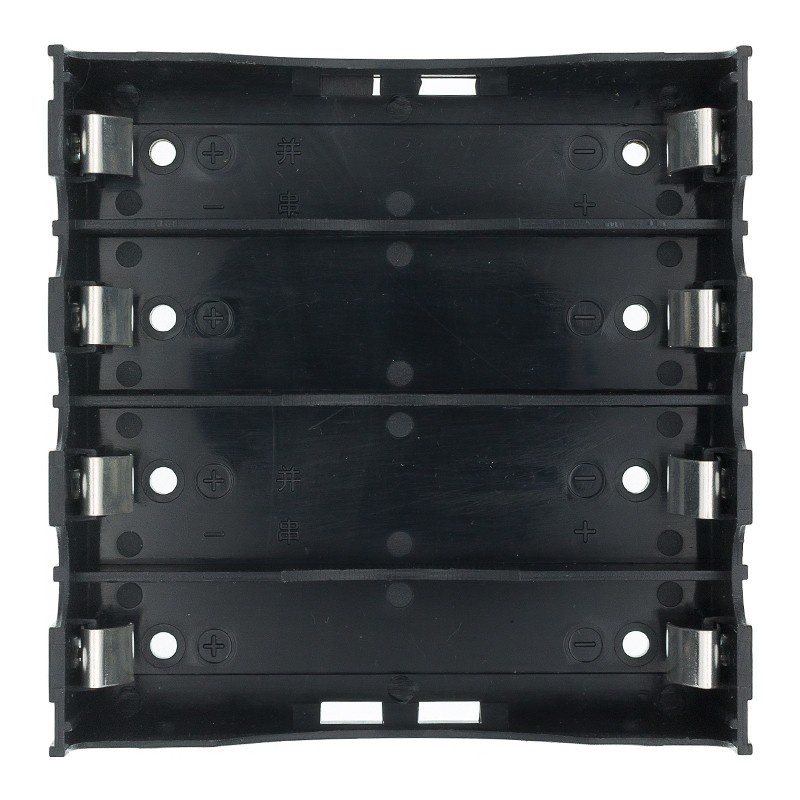 Hộp Đựng Pin 18650 1X 2X 3X 4X 18650 1 2 3 4 Ngăn Kèm Hộp Đựng Pin Cứng