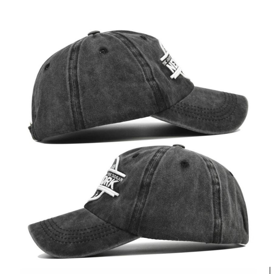 Mũ Lưỡi Trai cotton Thêu Chữ new york Thời Trang Thể Thao Ngoài Trời Cho Nam Và Nữ