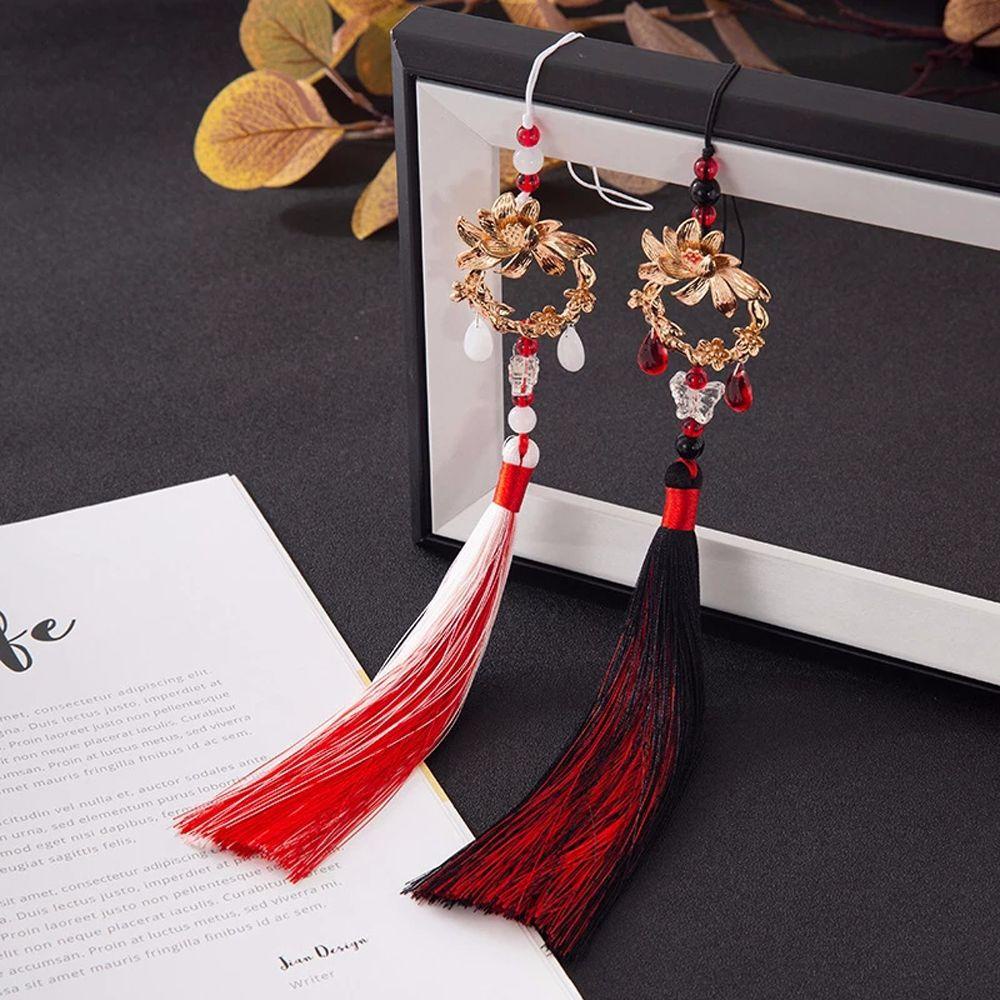 Móc Điện Thoại Tua Rua Bằng Kim Loại Làm Quà Tặng Thời Trang Cho Bạn Gái