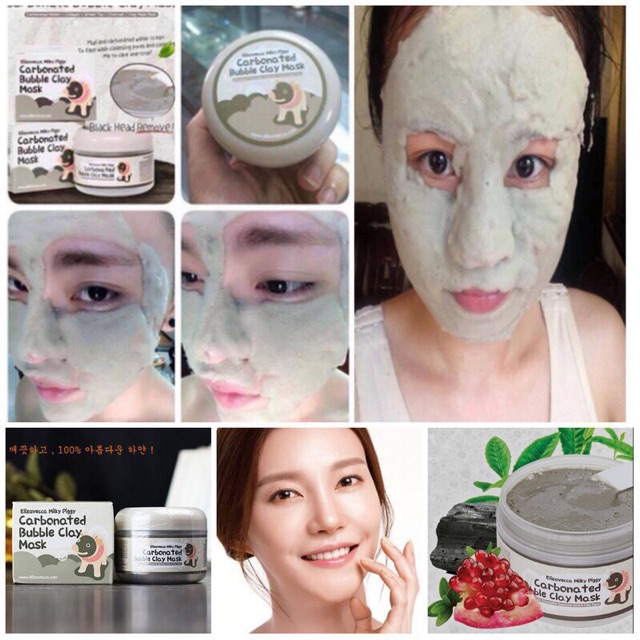 MẶT NẠ THẢI ĐỘC, KHỬ CHÌ BÌ HEO CARBONATED BUBBLE CLAY MASK