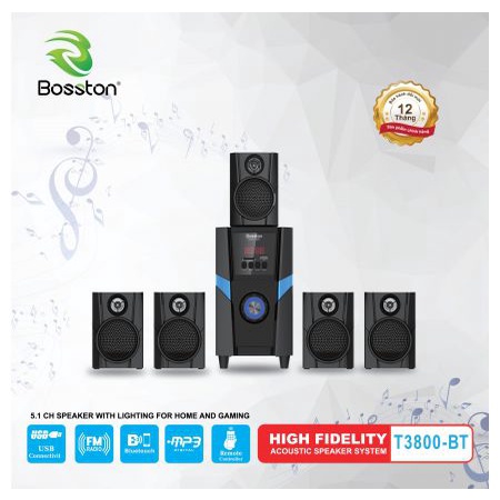 Loa 5.1 Bosston T3800-Bt Bluetooth CHính Hãng