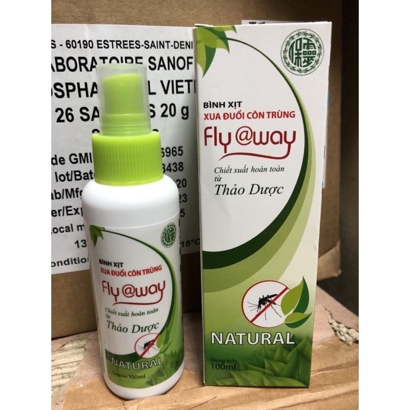 FLY AWAY- BÌNH XỊT XUA ĐUỔI MUỖI lọ 100ml