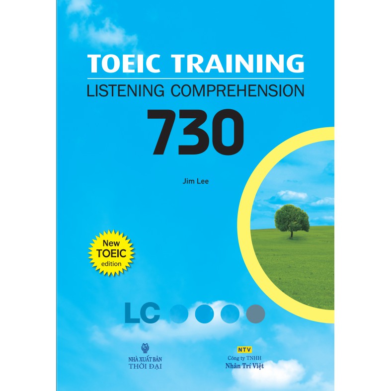 Sách - TOEIC Training Listening Comprehension 730 (kèm CD)