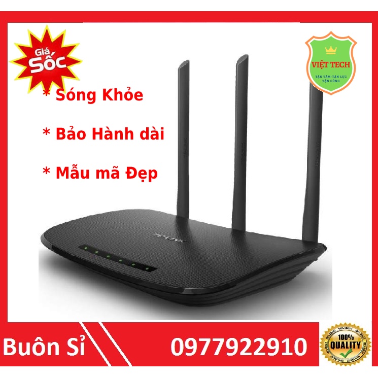 Bộ phát wifi TPLink 3 râu Xuyên Tường - Thanh Lý