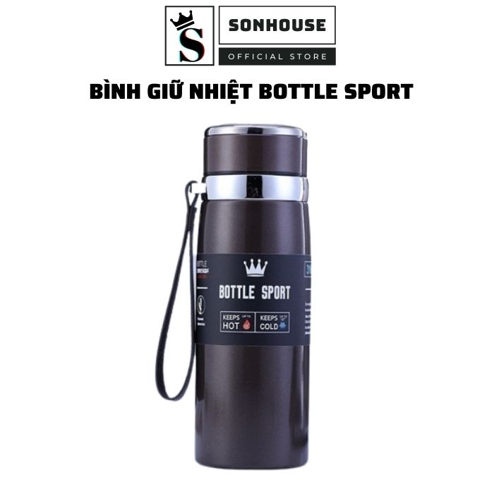 Bình giữ nhiệt inox 304 BOTTLE SPORT kiểu dáng thể thao giữ nhiệt tốt