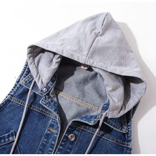 Áo Khoác Denim Có Nón Trùm Đầu Cho Nữ 520.vn | BigBuy360 - bigbuy360.vn