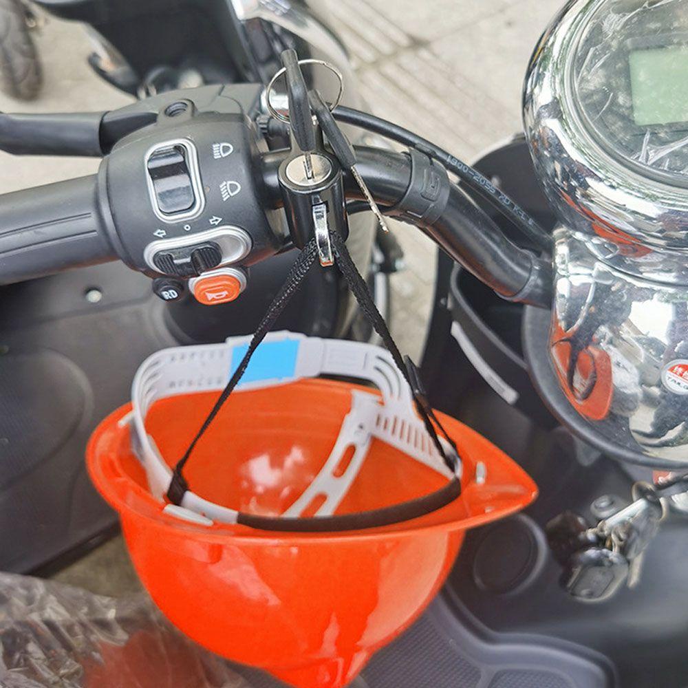 Ổ Khóa Mũ Bảo Hiểm Mini Dễ Lắp Đặt Tiện Dụng Cho Xe Máy