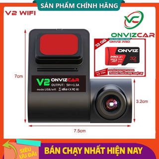 CAMERA Hành Trình Ôto V2 Cho Màn Hình DVD Android , Kết Nối WiFi Với Điện Thoại - Giao Diện Tiếng Việt - HÀNH TRÌNH V2