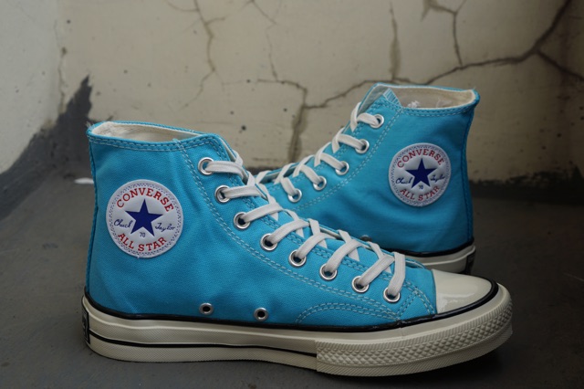 Giày Thể Thao Converse 70s 70s Cổ Cao Màu Xanh Dương / Đen Thời Trang