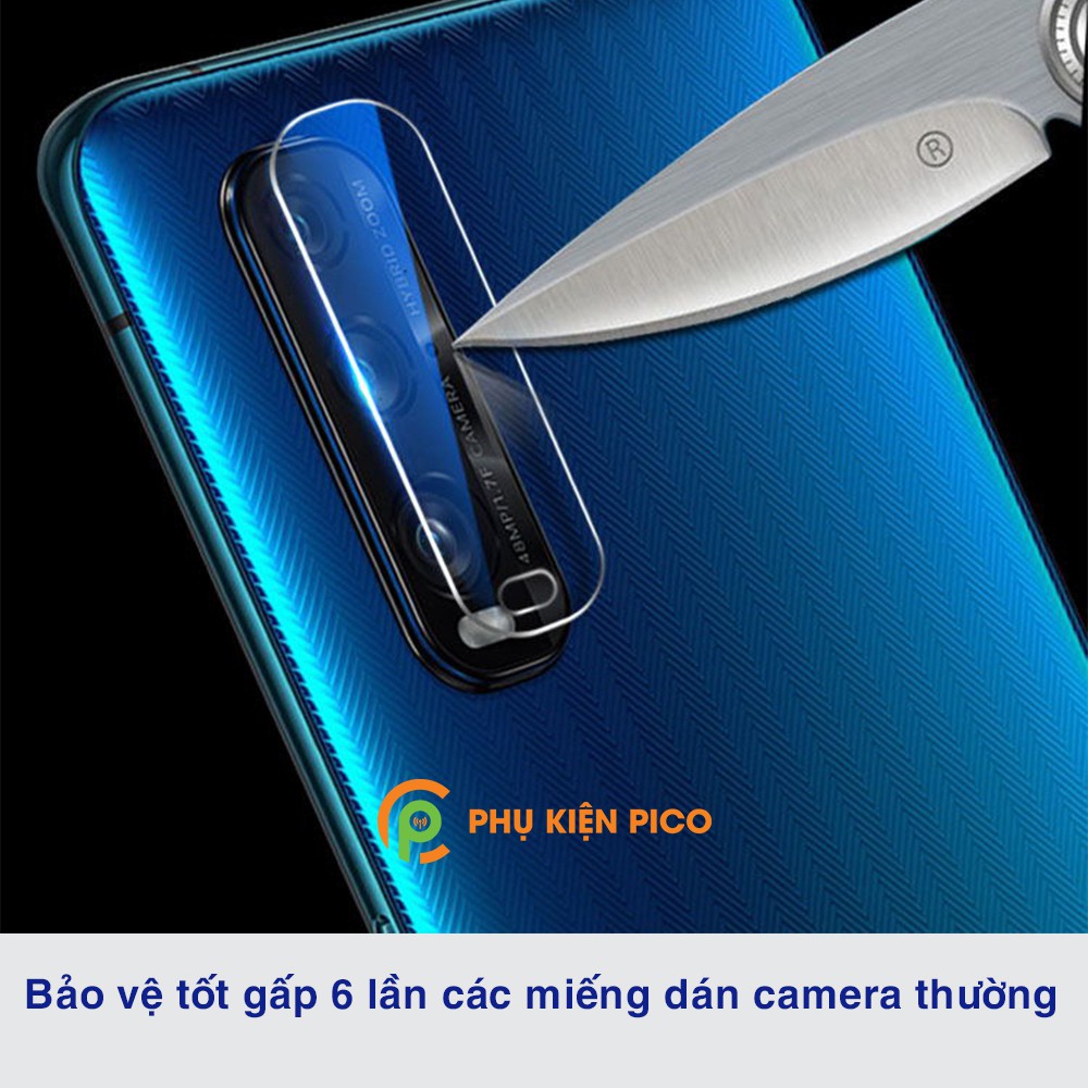 Cường lực camera Find X2 độ cứng 9H trong suốt không ảnh hưởng đến chất lượng chụp ảnh - Dán camera Oppo Find X2