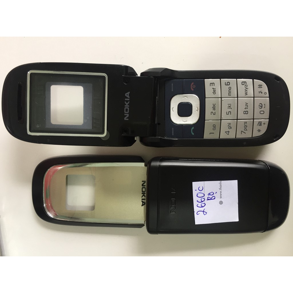 vỏ điện thoại nokia 2660c + phím