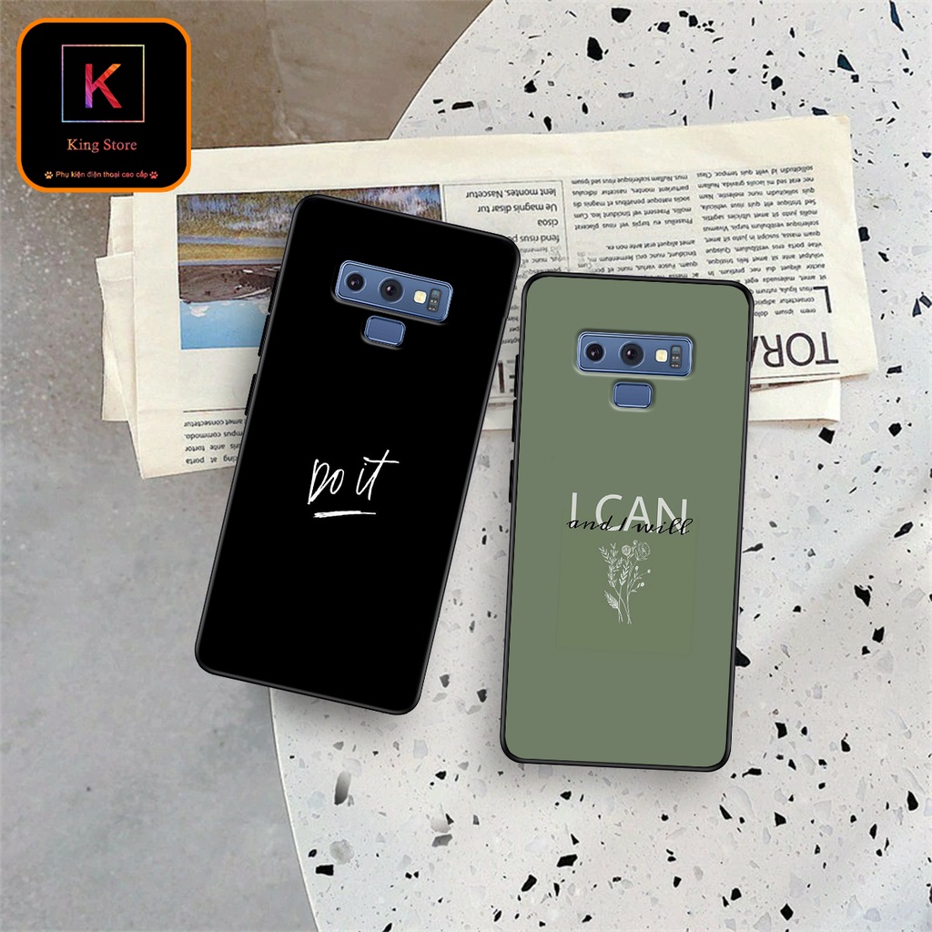 Ốp lưng Samsung Note 9 - Samsung Note 8 - Samsung Note 7 (Note Fe) - Ốp in hình WordLove - Chất liệu TPU siêu bền
