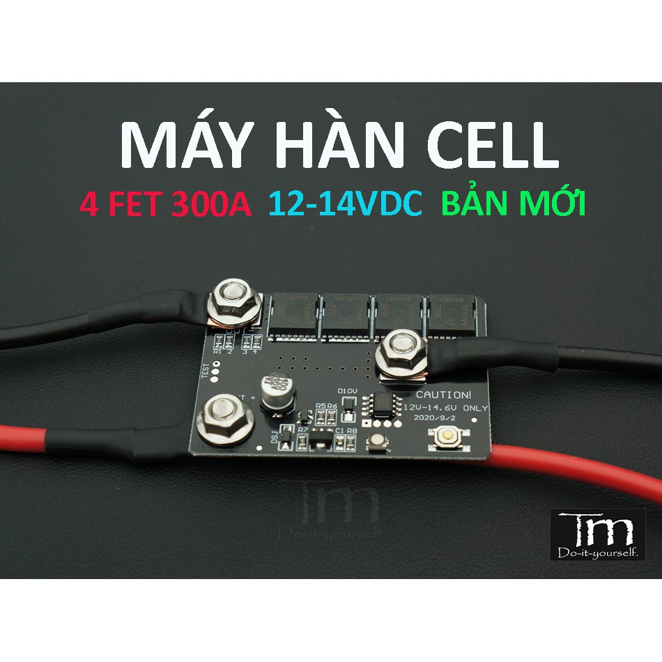 Mạch Hàn Cell Pin 5 Fet 12V Acquy - Siêu Tụ