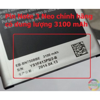 Pin samsung galaxy note 3 neo n750