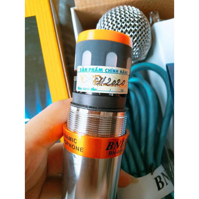 MICRO KARAOKE CÓ DÂY BNIB BN688 - HÀNG CHÍNH HÃNG