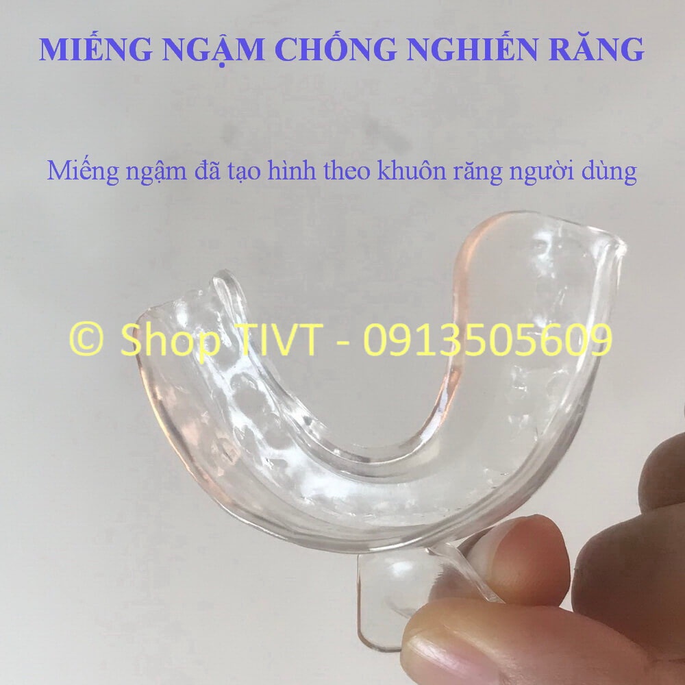 Miếng ngậm chống nghiến răng, bảo vệ răng cho cả người lớn và trẻ em, dễ chịu, không phồng, không cộm trong miệng-TIVT