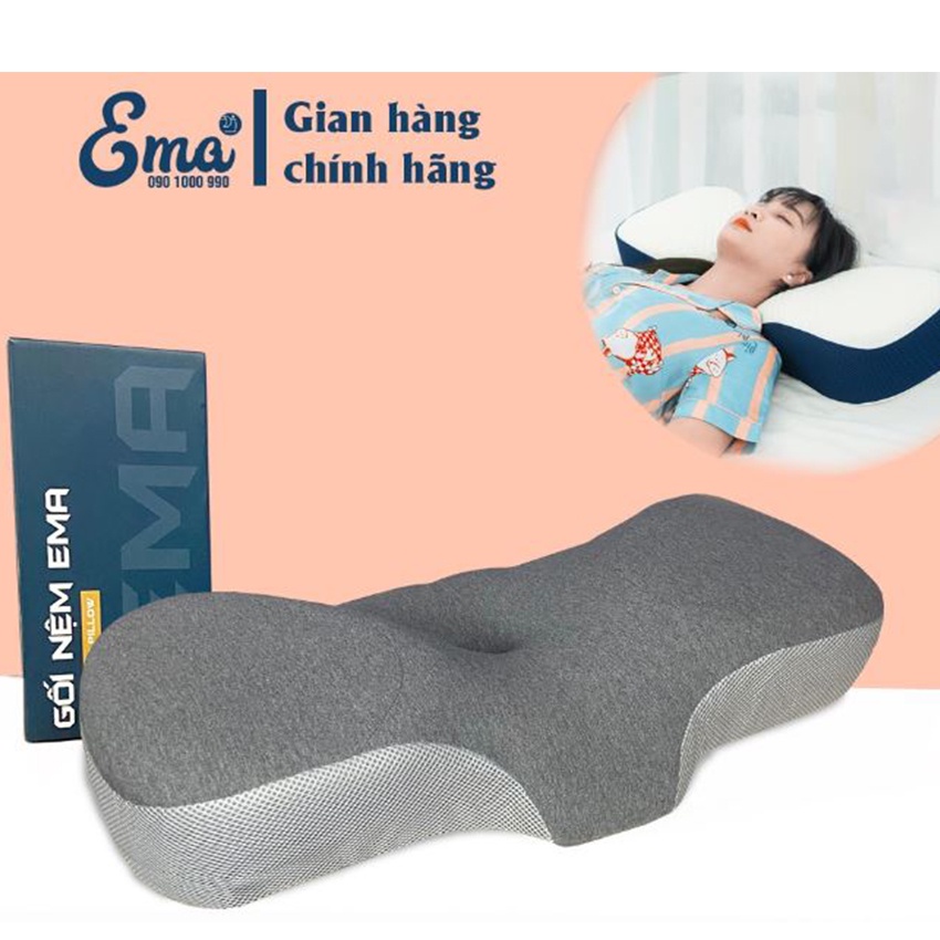Gối Nệm Ema - Thiết Kế Chuẩn Theo Công Thái Học - Thuocviet24h