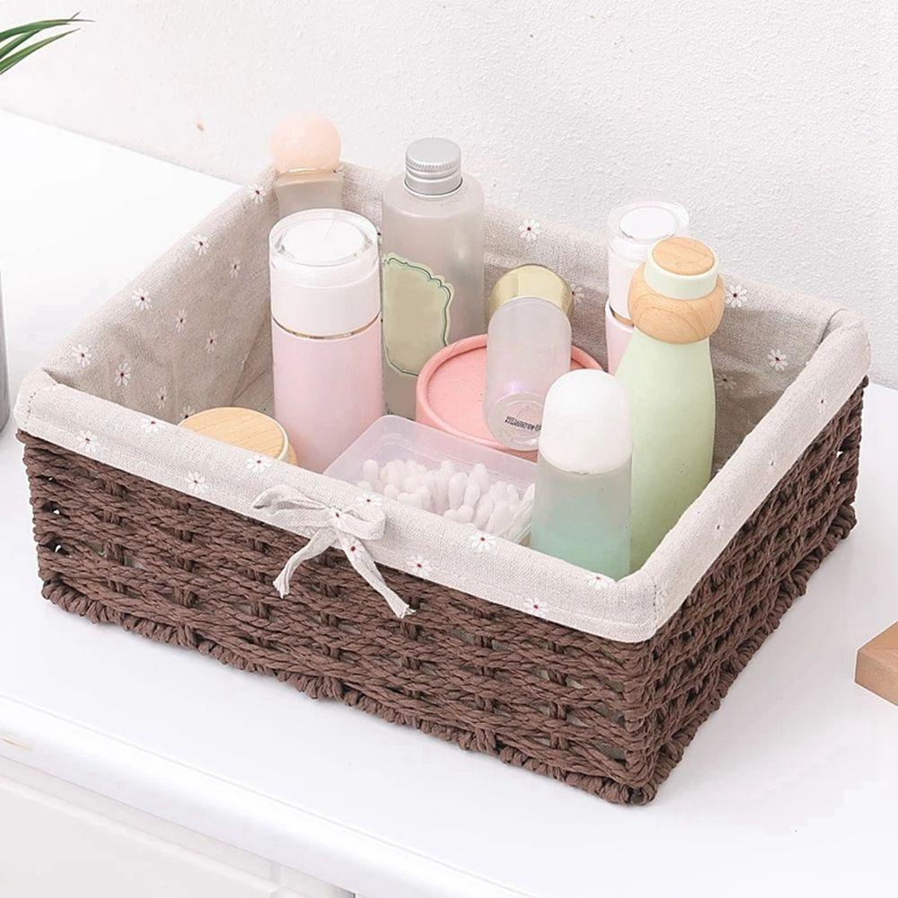 Giỏ Dệt Đựng Đồ Ăn Vặt Để Bàn Đa Năng
