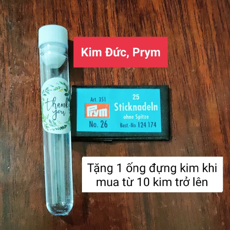 Kim thêu chữ thập, kim Đức , kim Prym,kim đúc, Kim siêu tốc, kim thường