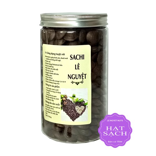 [Mã GROSALE2703 giảm 8% đơn 250K] Hạt sachi 500g Lê Nguyệt Nuts, Sachi Đắc Lắc thơm, giòn, bùi, giàu omega3, VSATTP | BigBuy360 - bigbuy360.vn