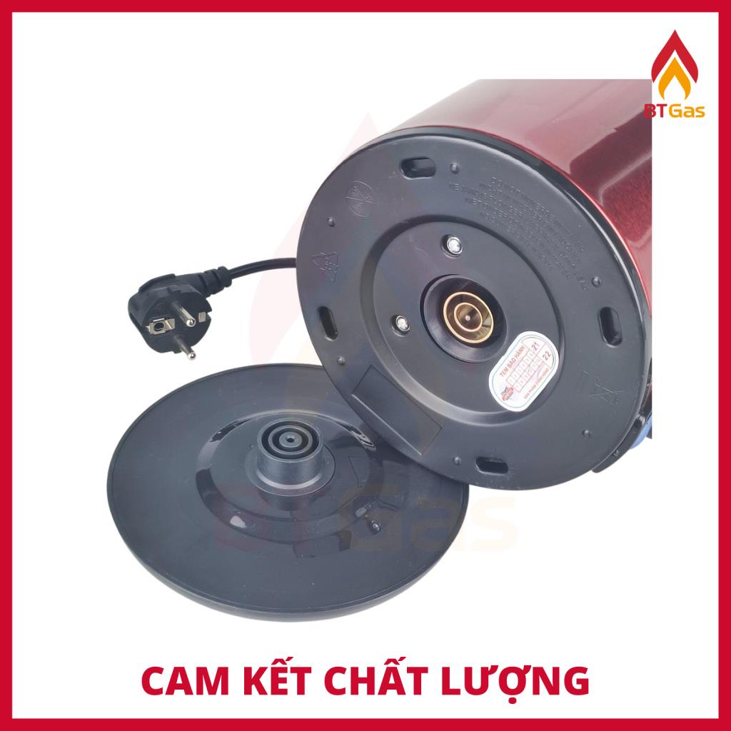 Bình đun siêu tốc, ấm siêu tốc đun nước siêu nhanh Inox 2 lớp chống phỏng Ladomax HA-888 2.5L