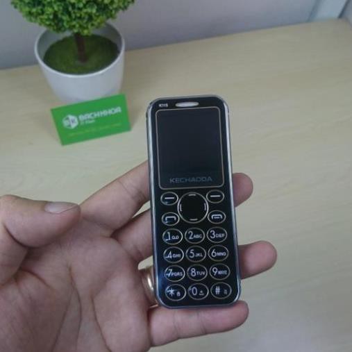 Điện thoại Kechaoda K115 mini kiêm tai nghe bluetooth 3 sóng siêu mỏng,nhỏ gọn BH 12 tháng