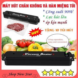 Máy Hút Chân Không Thực Phẩm Kèm Hàn Miệng Túi Vacuum Sealer